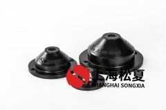 安裝圓形橡膠式減震器應(yīng)該注意什么？